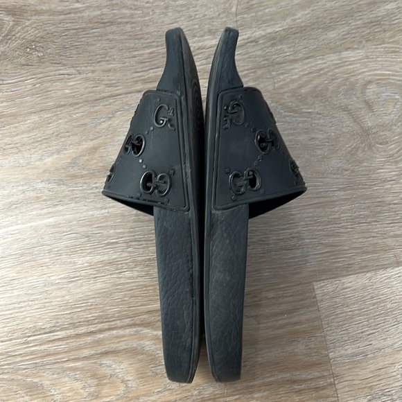 Black Gucci Slides Size 37 - Picture 2 of 8
